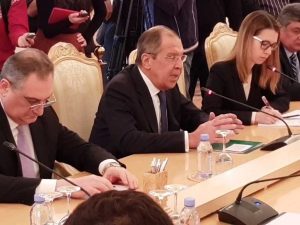 Pak,Russian FMs discuss progress on Afghan peace process