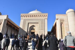 A place of pilgrimage in Bukhara