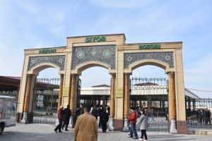 Famous Orientaal Bazar in Samarkand